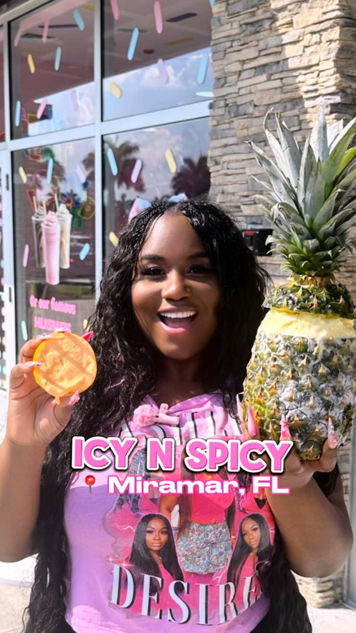 Ice cream… but make it REAL fruit 🍍🥭🥥 @icynspicymiami in Miramar, Florida just dropped their new natural fruit ice cream and it’s literally served inside real fruit. Pineapple, mango, coconut, kiwi, and avocado — and yes, it’s made with real fruit inside too!

It’s creamy, refreshing, less guilt, and honestly something totally different from any ice cream I’ve tried before. If you love unique dessert spots in South Florida, this is one to save.

Which flavor are you trying first? 👀👇

📍 12567 Miramar Parkway building E Miramar, FL 33027
-
-
#MiramarEats #SouthFloridaDesserts #FruitIceCream #BrowardFoodie #FoodieFinds