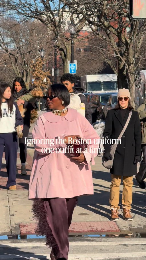 Ignoring the Boston uniform one outfit at a time 💁🏾‍♀️

Share & follow @jones_tiara for more modest fashion, faith, and lifestyle content 

Coat: @forloveandlemons 
Pants: @lapointe 
Heels: @zara 
Necklace: @tjmaxx 

Comment SHOP below to receive a DM with the link to shop this post on my LTK ⬇ https://liketk.it/5TPgp

#bostoninfluencer #bostontiktok #colorfulfashion 

Colorful fashion, Boston TikTok, Boston influencer, Boston blogger, colorful outfits, spring fashion, spring outfit ideas, spring looks 2026