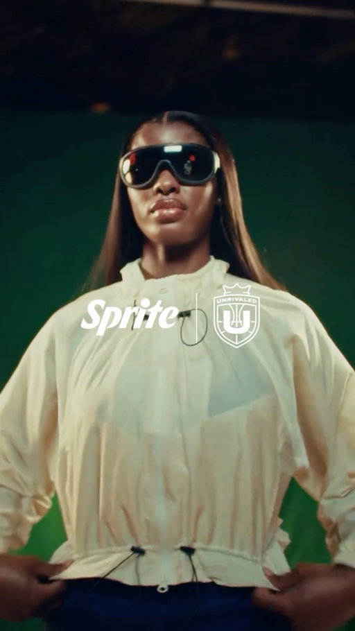 . @rickea serving looks while dropping game on how to stay locked in on the @unrivaledbasketball court. 💅🏾🏀✨