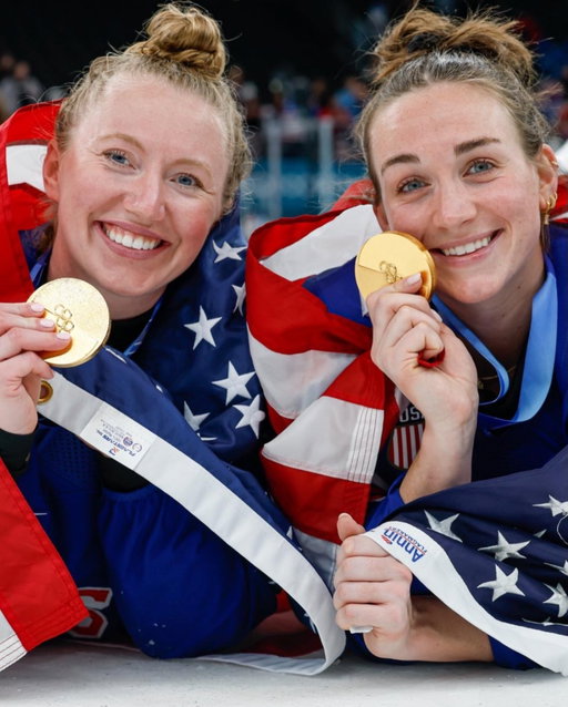 Besties that win gold together, stay together 😌
