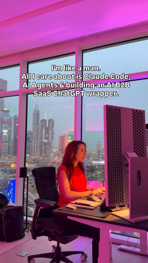Who else? 👀👇 follow @tech.unicorn cuz obviously this a meme & isn’t gender specific, but I saw this trend popping off and I had to hop on it because you know I love a good controversial reel. 

We need more women in AI. 

If you are a woman and AI, let’s be friends lol. 

#softwareengineer #ai #womeninstem #womenintech