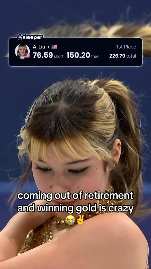 Alysa Liu is genuinely just having fun out there 😭