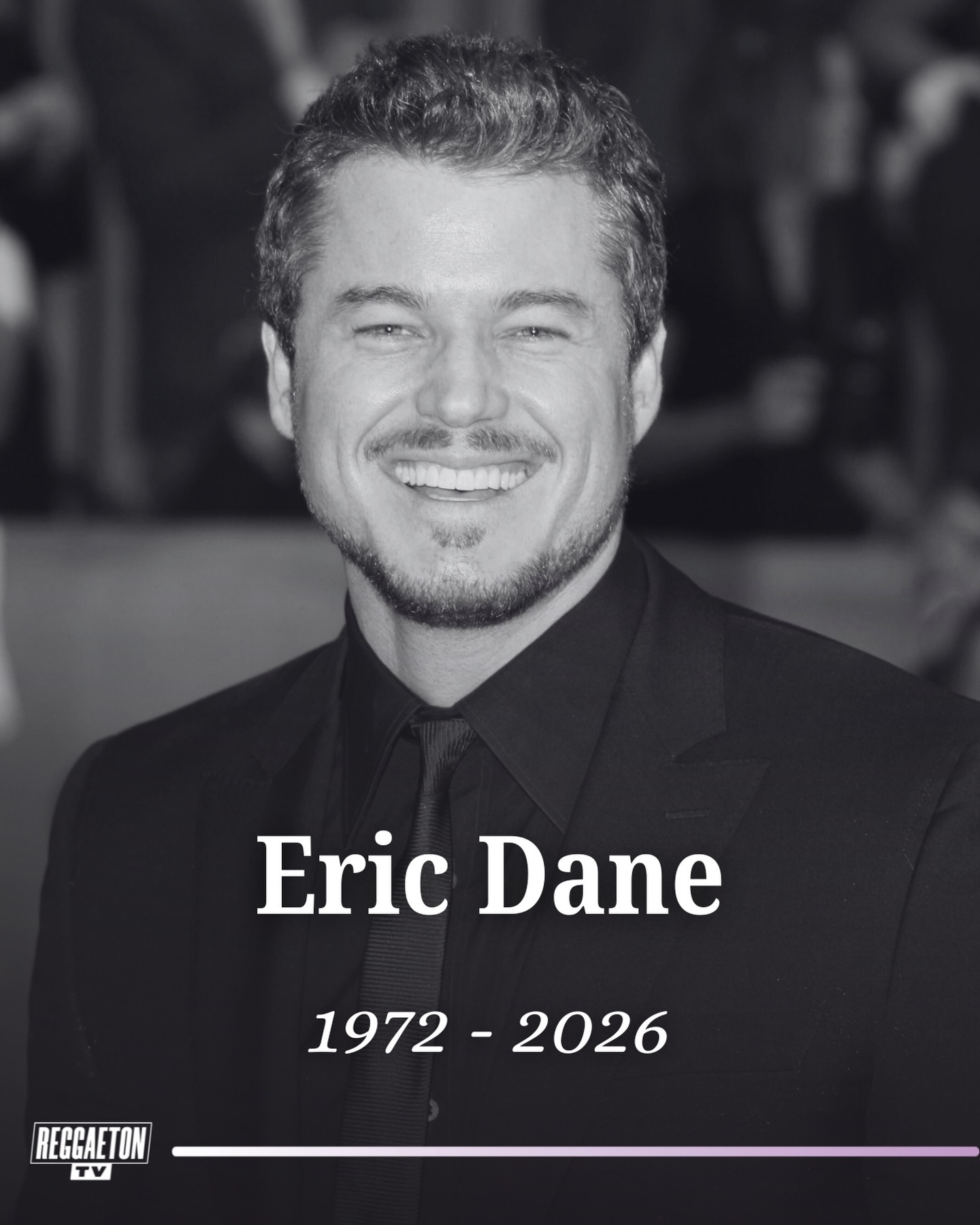 El actor Eric Dane falleció a los 53 años tras una batalla contra la esclerosis lateral amiotrófica, enfermedad que había hecho pública diez meses atrás.

Dane fue ampliamente reconocido por su papel del Dr. Mark Sloan en la serie Grey’s Anatomy, donde se convirtió en uno de los personajes más populares del drama médico. También protagonizó la serie The Last Ship y, en años más recientes, interpretó a Cal Jacobs en Euphoria, papel que le dio una nueva generación de seguidores.

Su muerte fue confirmada por su familia en un comunicado oficial en el que expresaron: “Pasó sus últimos días rodeado de amigos cercanos, su devota esposa y sus dos hermosas hijas, Billie y Georgia, quienes eran el centro de su mundo”.