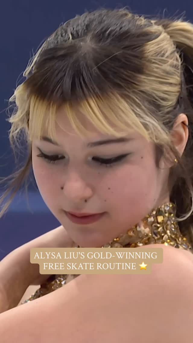 An unforgettable performance from gold medal winner Alysa Liu! 🥇 #WinterOlympics