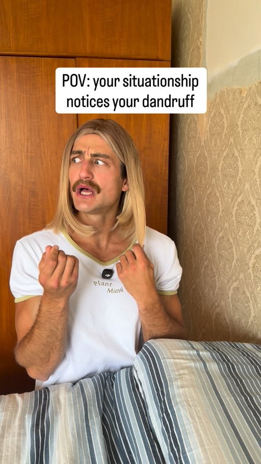 The whole neighbourhood knows he has dandruff, lucky @cerave_aunz and their 2in1 Anti-Dandruff Hydrating shampoo and conditioner is here to help! #cerave #dandruff #developedwithdermatologists #ceramides #ad