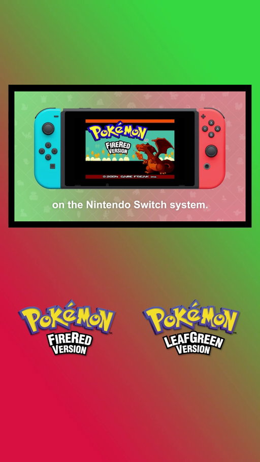 Pokémon FireRed Version and Pokémon LeafGreen Version confirmed for Nintendo Switch!
Celebrate #PokemonDay with these download-exclusive titles available after the conclusion of the Pokémon Presents presentation that is scheduled to begin on Friday, February 27, 2026, at 6:00 a.m. PST. #PokemonFRLG