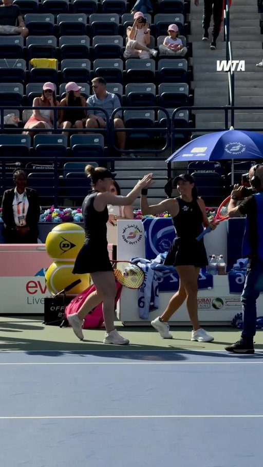 FINALISTS IN DUBAI 🤜🤛

@gabydabrowski x @luisastefani 

#DDFTennis