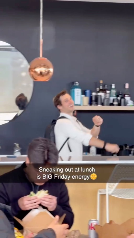Leaving at lunch is a Friday move for sure