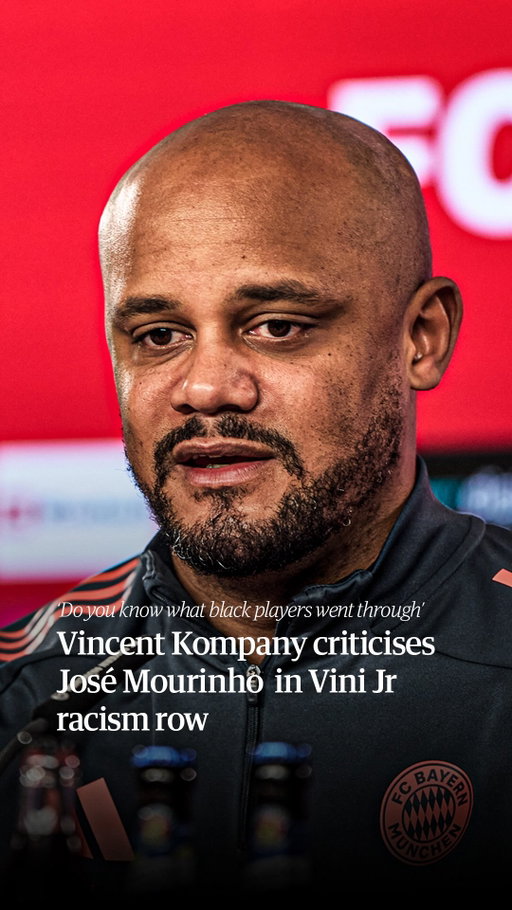 Vincent Kompany says José Mourinho made 'a huge mistake in leadership' in talking about Vinícius Júnior's celebration after he had reported alleged racist abuse. Vinícius told the referee that Gianluca Prestianni had racially abused him during Real Madrid's clash against Benfica, and after the match, Mourinho appeared to criticise Vinícius for his celebration – which he described as “stupid” – after scoring the only goal.

'I know he's a good person. I don't need to judge him as a person and I understand what he's done but he's made a mistake,' said Kompany.