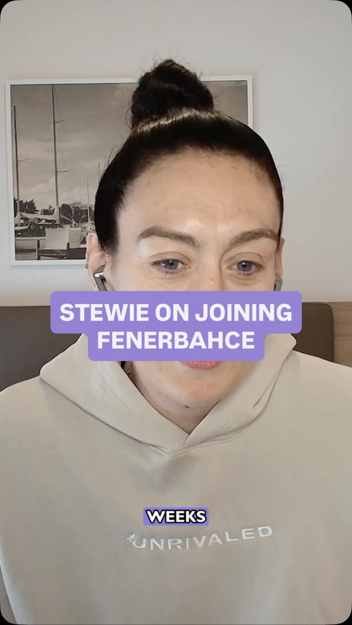 Stewie on her decision to sign with Fenerbahce 🎙️

Full episode is out NOW! Watch on YouTube or wherever you get your podcasts 💖