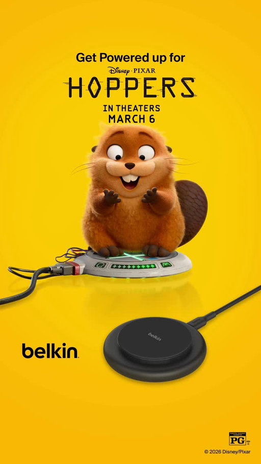 The countdown is on - just two weeks until Hoppers hits the big screen! 🎬 We’re powered up for @disney and @pixar’s all-new animated comedy adventure and can’t wait to celebrate the creativity that brings this story to life. See Disney and Pixar’s #Hoppers in theaters March 6. #Belkin
