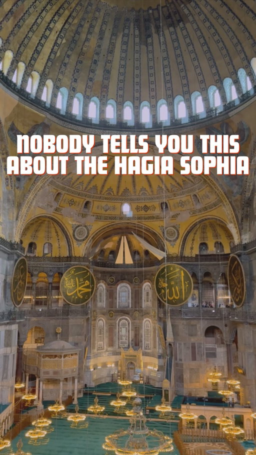 Most people think Hagia Sophia’s Christian images were covered only after 1453—when the Ottomans converted the church into a mosque. But the first major “cover-up” happened centuries earlier, ordered by the Byzantines during Iconoclasm.

Many assume the Ottomans were the first to hide Hagia Sophia’s mosaics. Yes—after 1453, many figurative mosaics were concealed (often with plaster), partly because Islamic religious spaces generally avoid prominent figural imagery.

But here’s the twist: the Byzantines did it first. In the 8th century, a major controversy erupted over icons—images of Christ, the Virgin Mary, and saints—because some leaders believed people were treating them like idols.

This movement is called Iconoclasm (“image breaking”). Around 726, Emperor Leo III began policies against icons, and many church images were destroyed, removed, or whitewashed—Hagia Sophia included.

Iconoclasm dominated Byzantine religious life for over a century. In 843, the empire restored icons in the “Triumph of Orthodoxy,” still celebrated in the Orthodox Church today.

Hagia Sophia didn’t just bring images back—it made a statement. The apse mosaic of the Virgin Mary and Christ Child was installed after Iconoclasm and inaugurated on 29 March 867 by Patriarch Photios.

Over the centuries, more masterpieces appeared, including the famous Deësis mosaic and imperial donor mosaics, linking politics, faith, and power.

So next time you hear “the Ottomans covered the mosaics,” remember the fuller story: Hagia Sophia’s images were erased, restored, and reinvented long before 1453.

#ıstanbul #hagiasophia #türkiye #byzantine #mosaic
