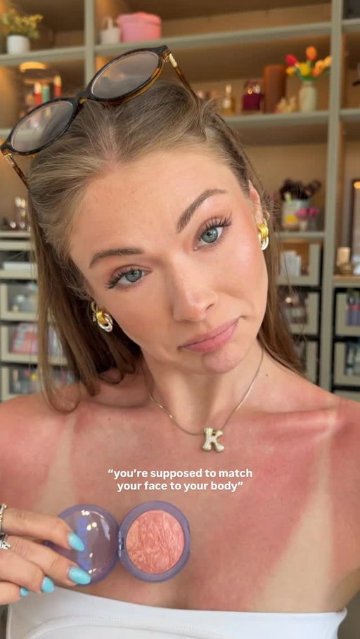 sunkissed makeup I suppose 😅👙☀️
#makeupinspo #summermakeup #trending #relatable