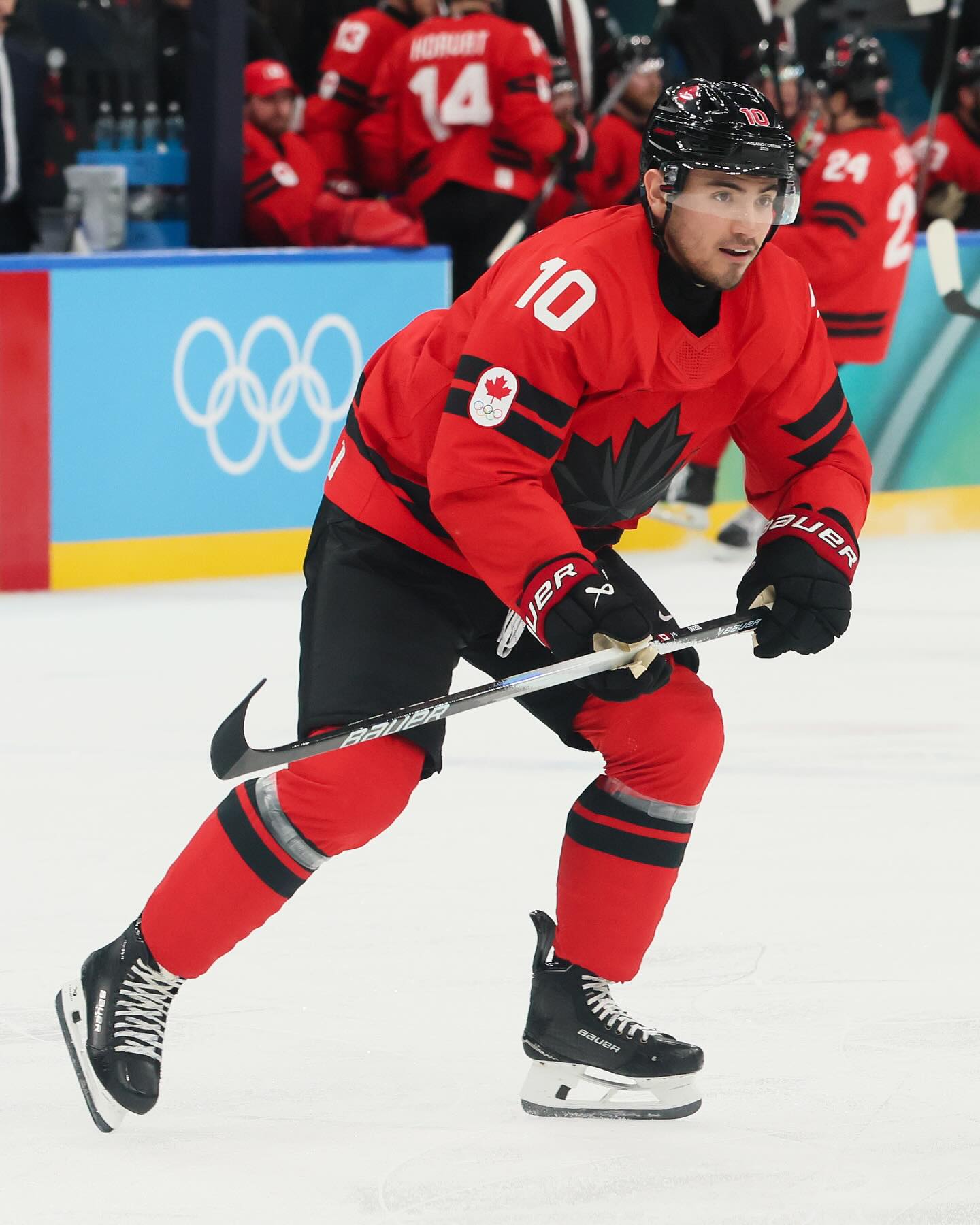 Nick Suzuki et Équipe Canada se battront pour l’or dimanche!
 
Nick Suzuki and Team Canada will compete for gold on Sunday!
 
#GoHabsGo #MilanoCortina2026 #WinterOlympics