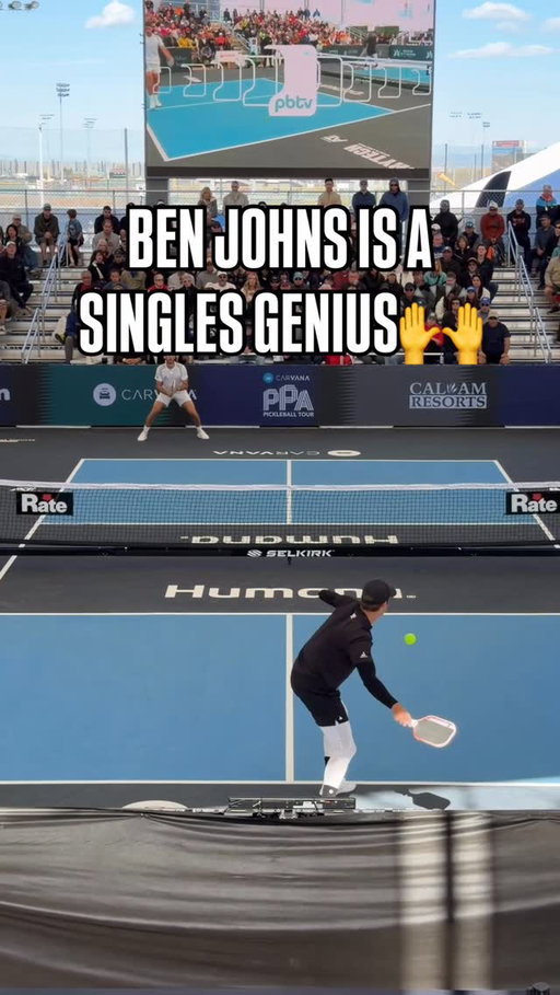 This matchup is CRAZY!! 👏 @benjohns_pb looking like he simply cannot miss 😮‍💨