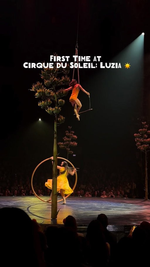 One of the greatest shows on earth is back in town until April 25 and last night was opening night of Cirque du Soleil: LUZIA 🎪❤️ Use “Weeatfood10” to save on your tickets! #FeverAmbassador