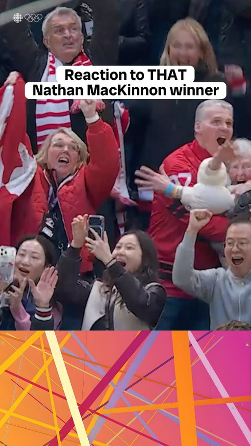 Watch everyone’s reactions to THAT MacKinnon winner 🇨🇦🚨