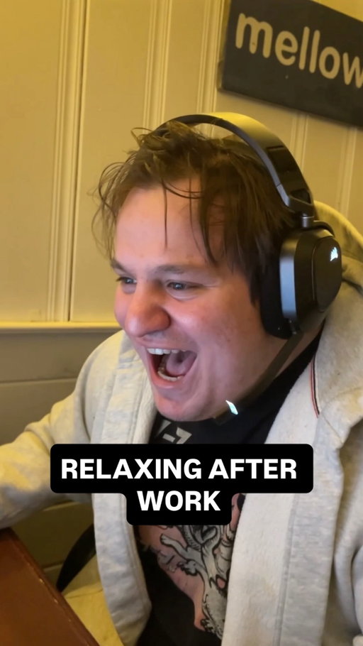 it’s a stress free hobby #unhirables #videogame #gamer #work #hobby