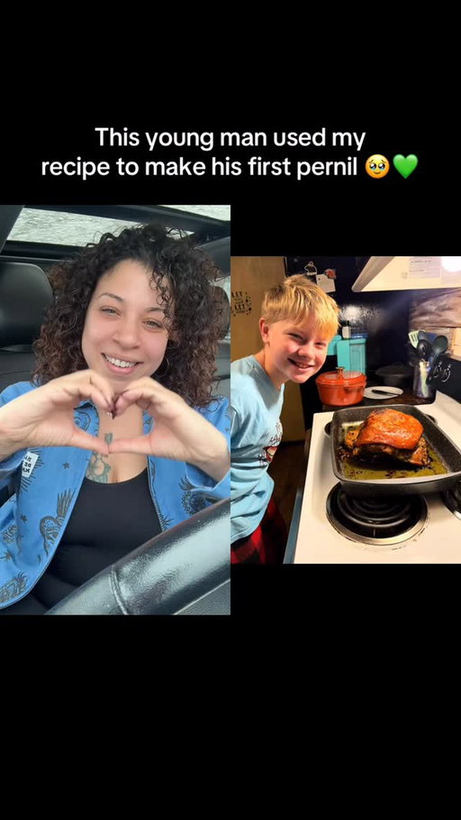 My entire life all I wanted to be, was to be inspirational to the youth community. I just learned he’s a huge supporter of mine and used a few of my recipes, but he challenged himself to make pernil! I couldn’t be prouder! Continue to be great Cam cam, be inspirational to the youth community to cook! 💚