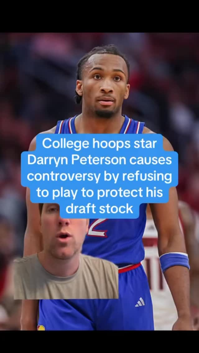 College hoops star Darryn Peterson is causing controversy by refusing to play to protect his draft stock

Check out @sailgp for more information on the global championship, including the latest news and content, season leaderboards and
 tune-in information.