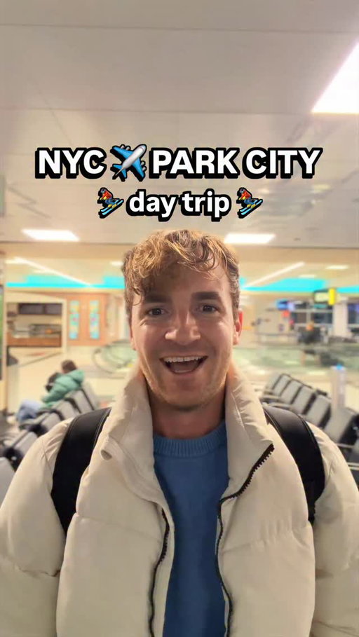 Free will = flying to Park City for the day to ski with my Epic Day Pass @epicpass ⛷️ @pcski @visitparkcity #EpicPartner