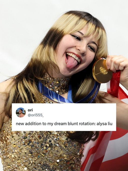 @alysaxliu breathing life back into us all, succeeding on her own terms, and looking good doing it — that’s what I’m f*cking talking about. 🥇

#r29regram @alicemabelgray @lauragoesthere @mitchslater2 @stone.cold.jane.austennn @rachleahx @supbixx @williamhornby @juliashiplett on threads

@ ori555_ @ claireMPLS @ afterlifeportal on x