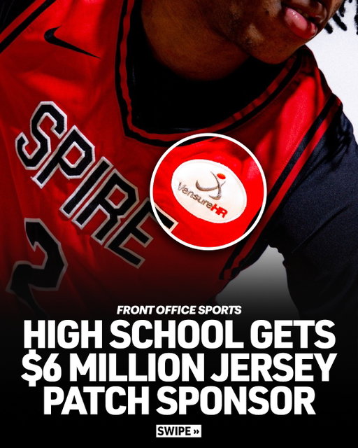 SPIRE Academy has signed a five-year, $6 million deal with VensureHR, adding a branded patch to its boys basketball jerseys.

The agreement is the first of its kind at the high school level.