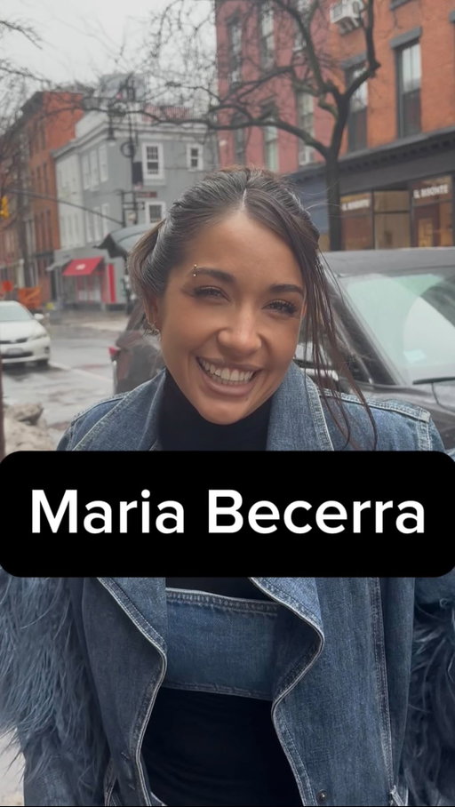 What do you do for a living? @mariabecerra