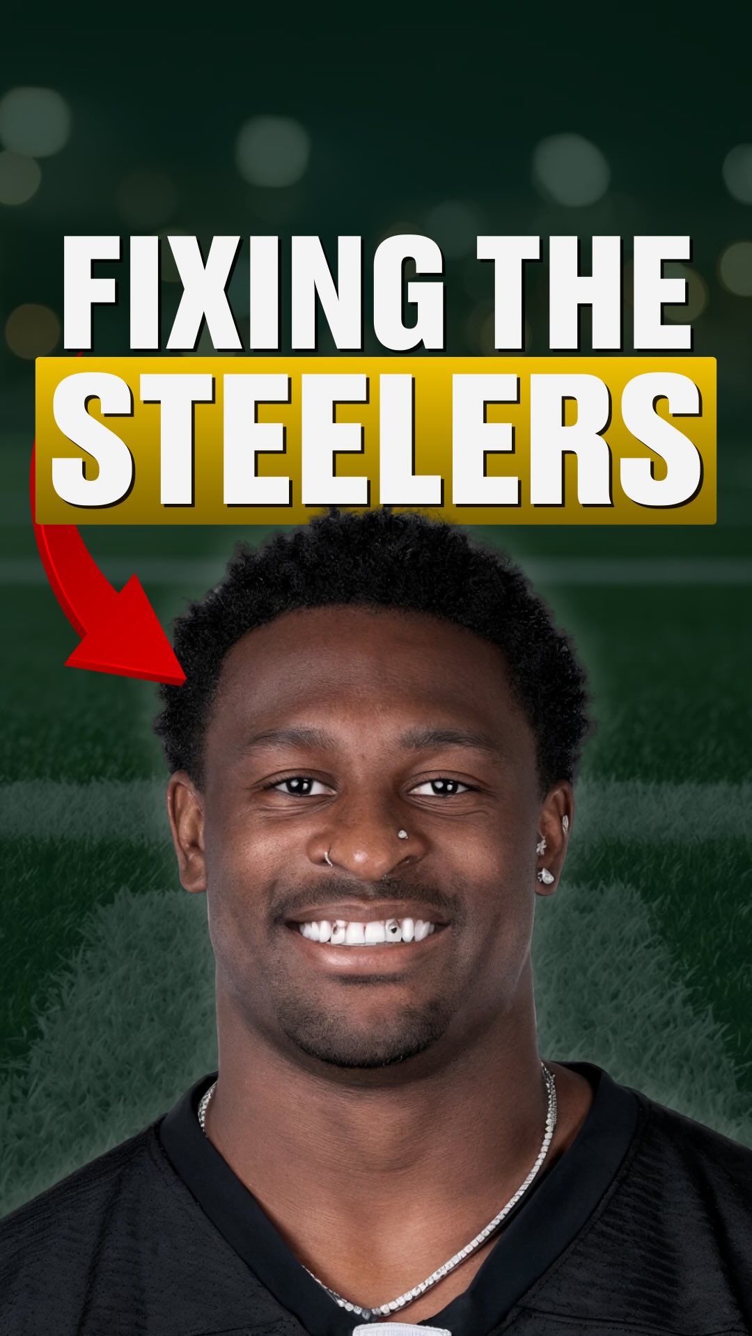 Fixing the Pittsburgh Steelers in the 2026 NFL offseason 🟡⚫️ 

#football #fantasyfootballfellas #nfl #steelers