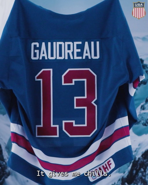 The Gaudreau family is in Milan to support Team USA, but really, Team USA is here to carry on Johnny and Matthew’s legacy ❤️ #WinterOlympics