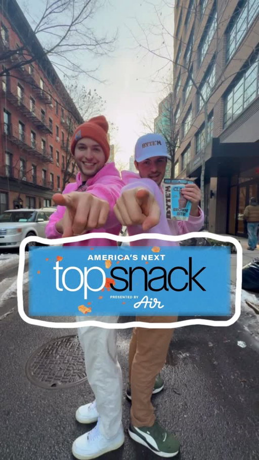 consider this our formal submission to be America’s next top snack @snaxshot @air.hq @orenmeetsworld @taylorlorenz @shanehedge