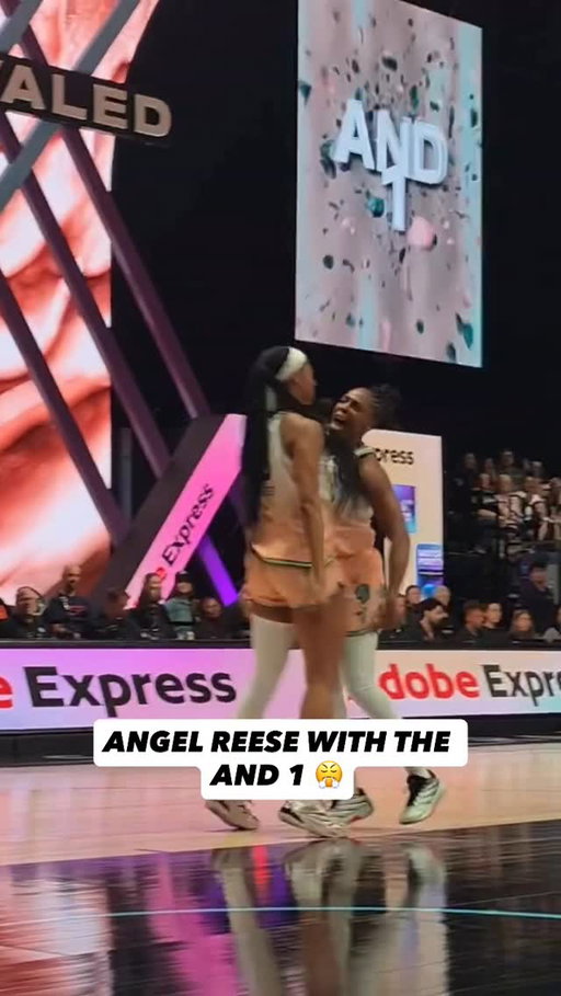 @angel.reese picking up right where she left off 😮‍💨