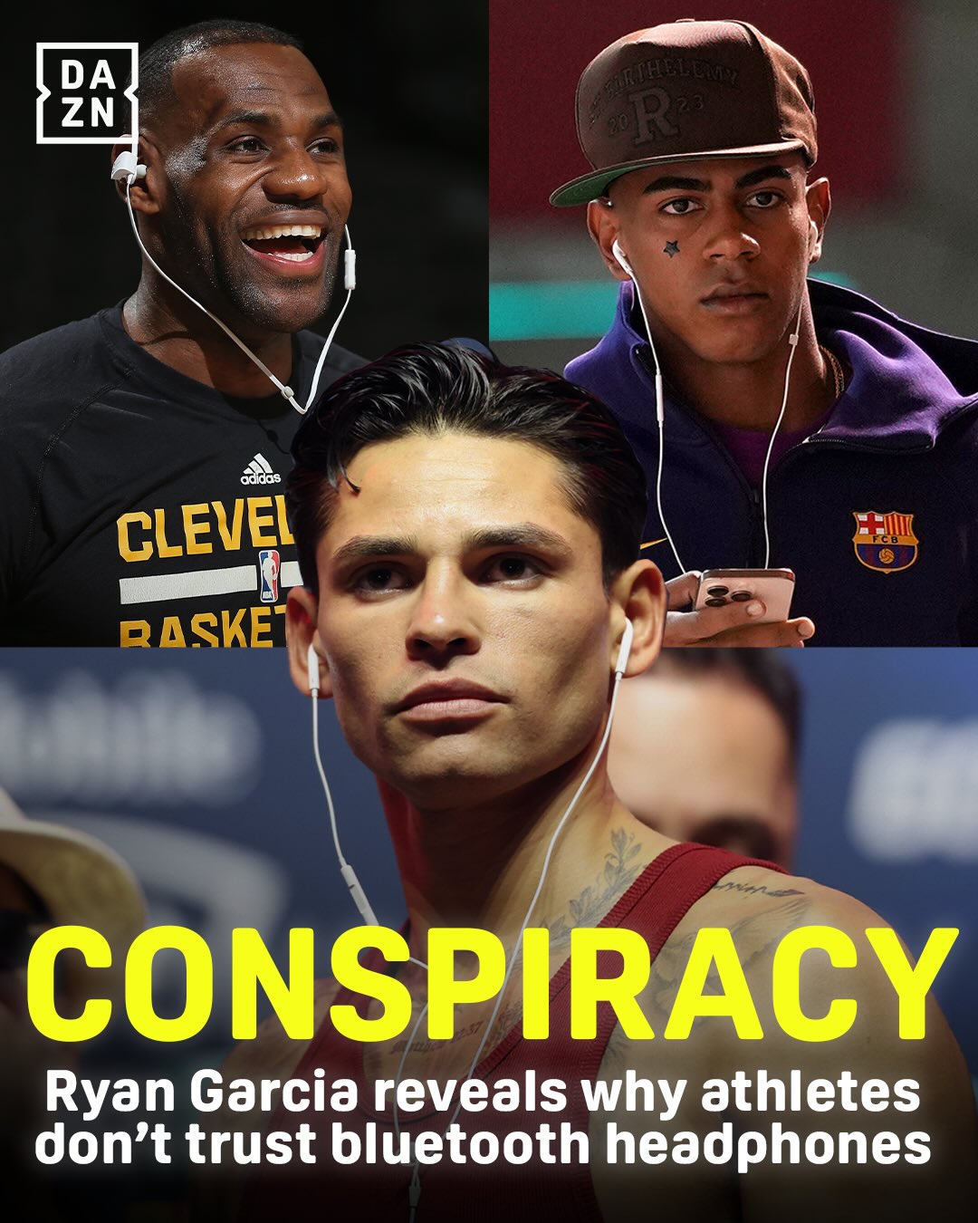 Is Ryan Garcia on to something? 👀

#TheRingHighStakes 🤳