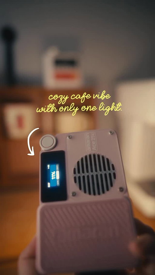 Cozy vibe with one light 🥰 @amarancreators 

#Amaran
#Amaranpartner