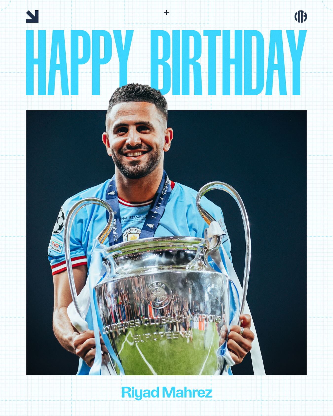 Happy Birthday, Riyad! ✨🩵