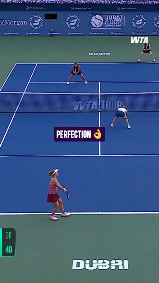 Bringing their A-Game 💪
 
@gabydabrowski | @luisastefani | #DDFTennis