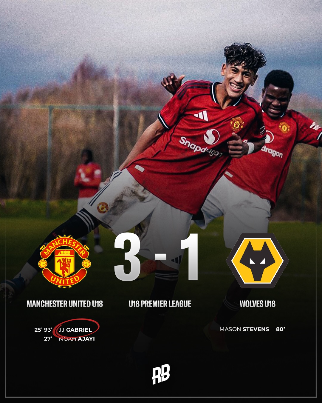 Nah… this kid is different. 🤯 Admin is trying to stop posting about him… but we just can’t. JJ Gabriel doesn’t stop. Another brace for him vs Wolves in the U18 Premier League today. 

Already involved in first-team training, and it genuinely feels like a debut isn’t too far away. And just a reminder… he’s still only 15 years old. On a completely different level. 👀🔥