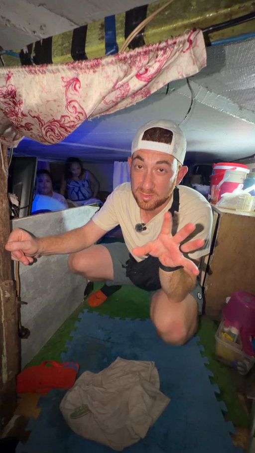 In Manila, there is a hidden tunnel with 100 families living in it, directly underneath the freeway. Full story of this resilient community is now live on my channel - Link in bio to watch 🙏