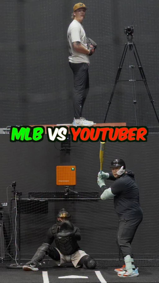 Can I Hit A Home Run vs MLB Pitcher? Full video out now on my YouTube channel #baseball #MLB #fypシ