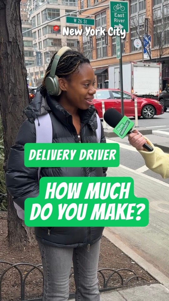 How much does an Amazon delivery driver make? New York City📍

(with @thatmoneystreetgirl)

👉 Follow @salarytransparentstreet for more pay transparency

#salarytransparentstreet #salarytransparency #paytransparency