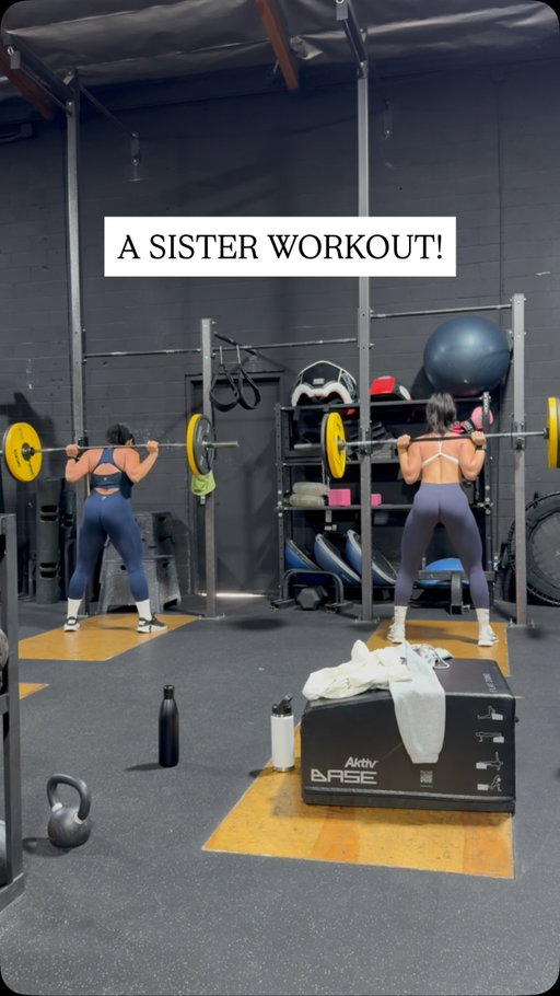 Years ago, when I used to run the @thickathleticsapparel booth at the Fit Expos, I would drag my sister along to help. We still laugh about her attitude toward the “health and fitness” world back then.. the colorful personalities, the meatheads, and the overwhelming market of supplements. She used to roll her eyes and joke about the whole culture!

Today, the tables have turned. She is now completely immersed in the lifestyle she once teased, and I am the one totally inspired by her active and health-conscious lifestyle. I love it!

I think there’s a Hyrox in our future 😎