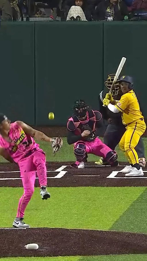 One year ago today, the Party Animals broke the internet with this play 😤

#bananaball #partyanimals #baseballplayer #sctop10