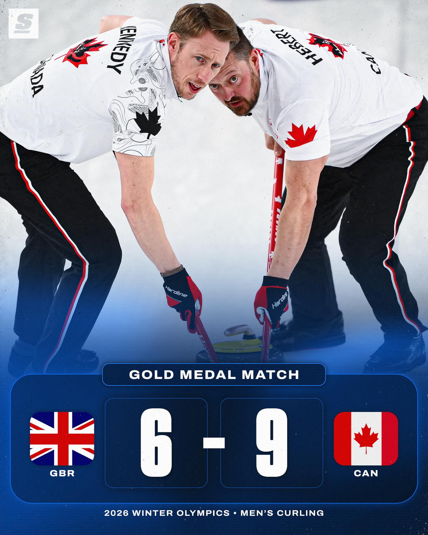 TEAM CANADA WINS GOLD IN MEN’S CURLING!!! 🇨🇦🇨🇦🇨🇦🇨🇦🇨🇦