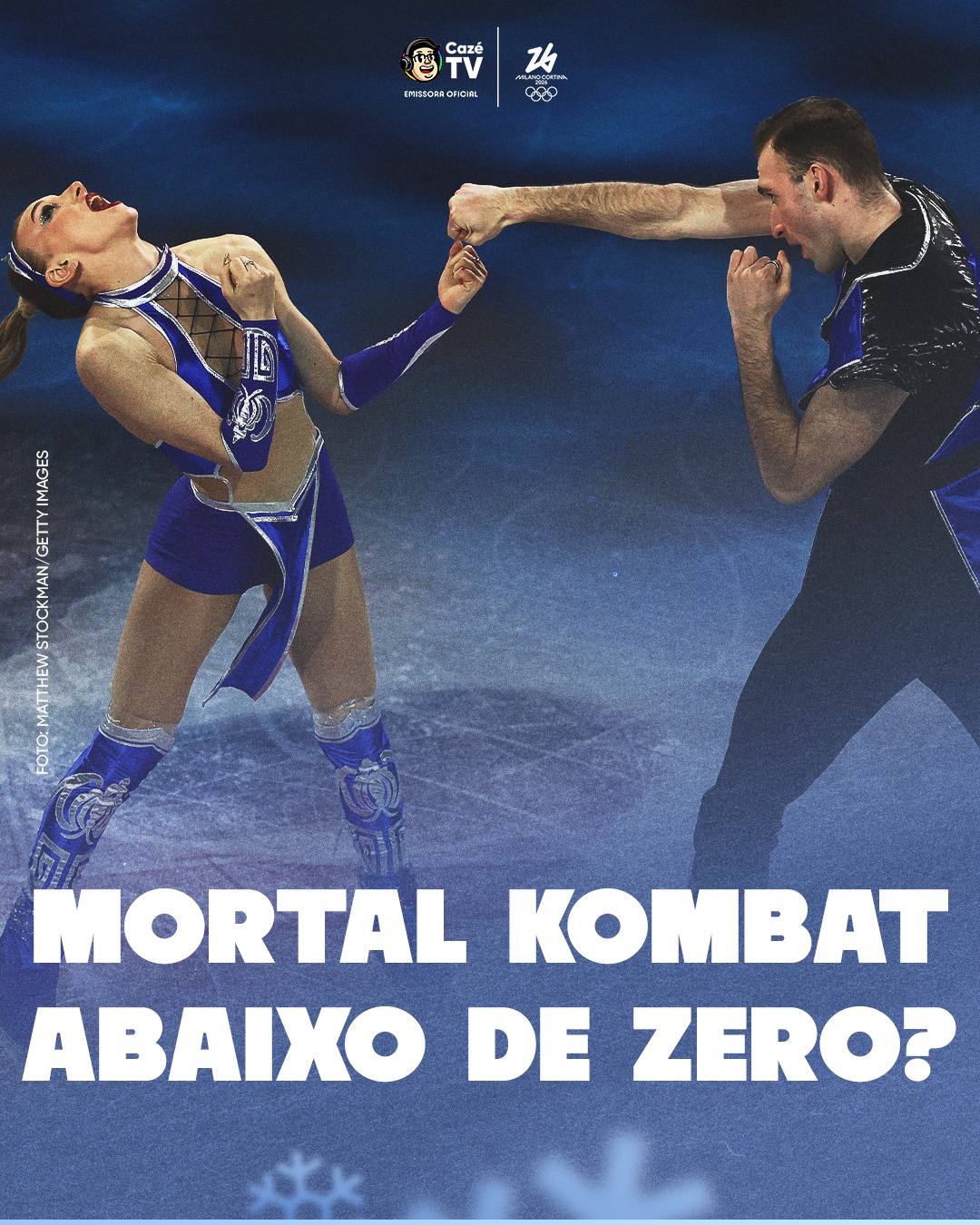 DIRETO DO GELO PRO KOMBAT!!! 🐉❄️⛸️

Anastasiia Metelkina e Luka Berulava entraram na gala vestidos como personagens de Mortal Kombat e entregaram uma apresentação simplesmente INSANA!! 🥶🔥😳😳😳

🚨VEM COM A GENTE PRA ACOMPANHAR OS MELHORES MOMENTOS DOS JOGOS OLÍMPICOS DE INVERNO NA CAZÉTV!!!!🚨

#JogosOlímpicosDeInverno #CoberturaCazéTV #PatinaçãoArtística