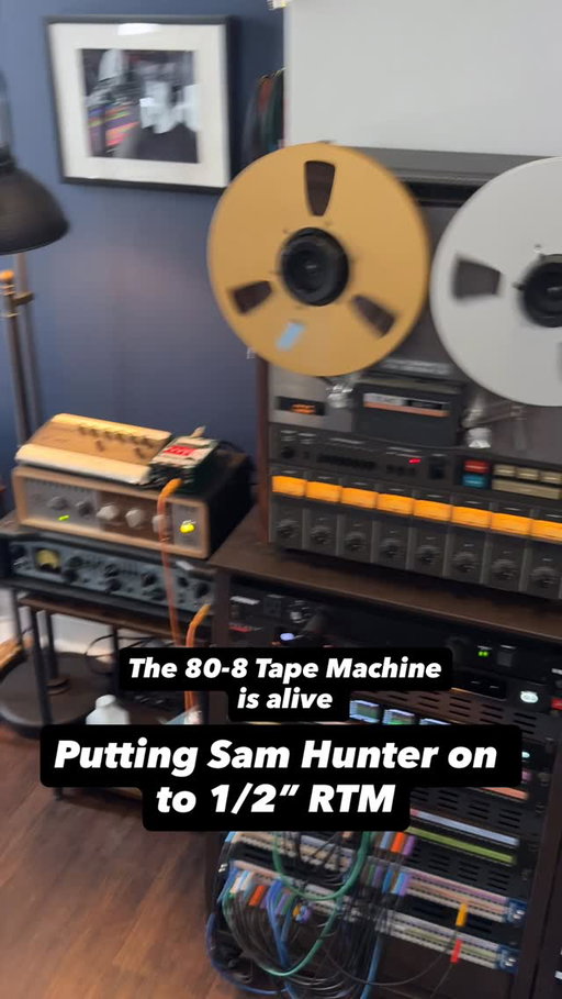 Big shout out to the guys at @6rchannel for fully restoring this bad boy. Looking forward to putting lots of music through this guy. (Ol Greg) #recordingstudio #audioengineer #studiosetup #tapemachine #teac