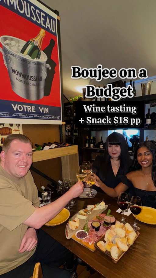 📍Maison Vauron - Newmarket 

Free 30 minute Maison Vauron parking for express experience on corner of street 

Deal Details 
- $24 wine flight
- Meat Charcuterie $42.50 
- Cheese Charcuterie (for 2-3 pax) $49 
- $8 tasting of Muscat de Reivesaltes 2016 (very sweet) 
- Chicken Pate with Baguette $18.50 

Boujee on a Budget tip - Try a Muscat with Chicken Pate + Baguette if you’re on a tight budget for just $17 per person

#nzfood #nzfoodie #urbanlistakl #nzfoodies #nzfoodblogger