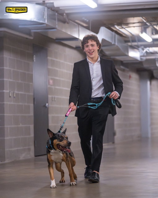 Woof! 🐶 

@wmtspaeder @doahappybark 
#erieotters #ottershockey