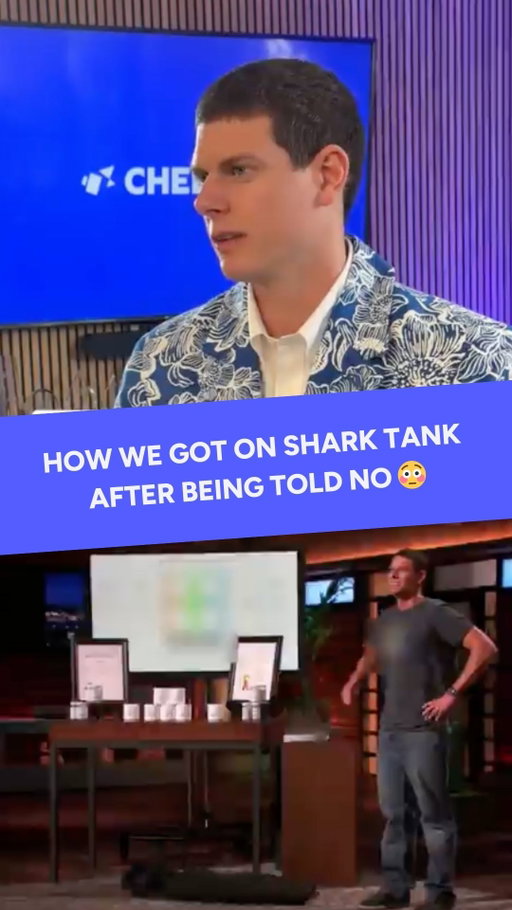 Our founder Brooks got told no MULTIPLE times throughout the Shark Tank audition process. #Cheers #CheersRestore #sharktank  #alcoholscience