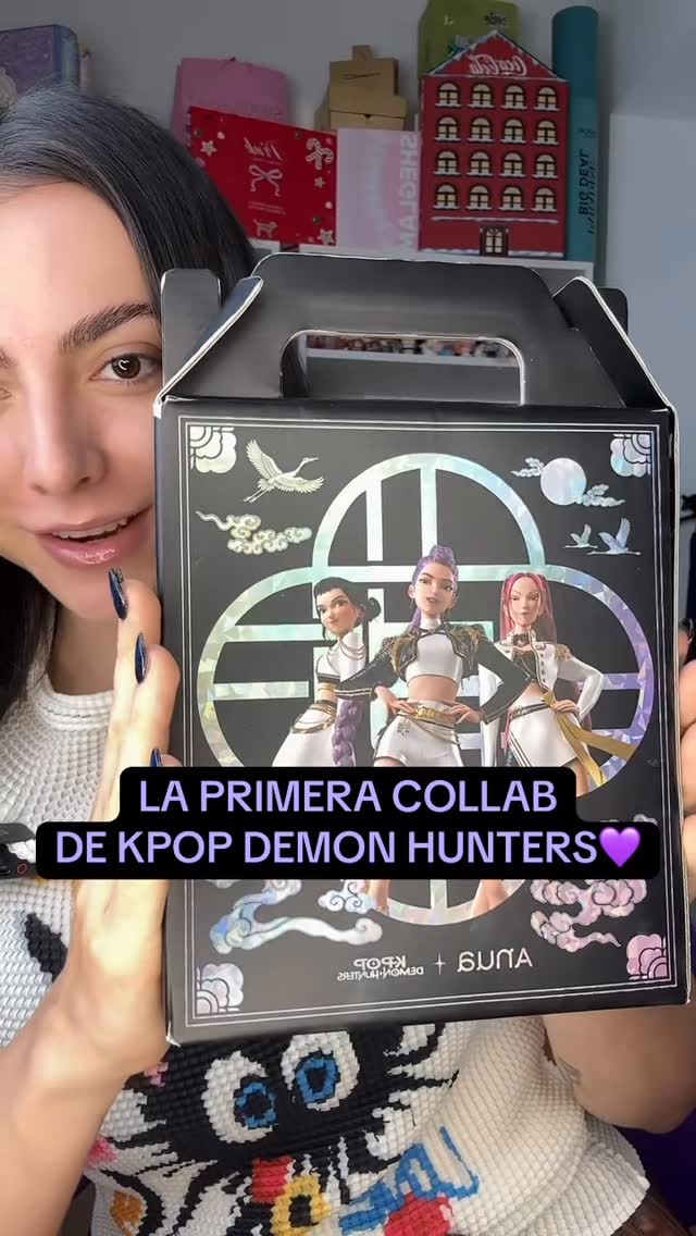 La colaboración de K-Pop Demon Hunters que todos necesitábamos 💜🥹😍 10/10 @anua_global @kpopdemonhuntersnetflix 💜 #anua #glassskin #koreanskincare #honmoonmask #kpopdemonhunters