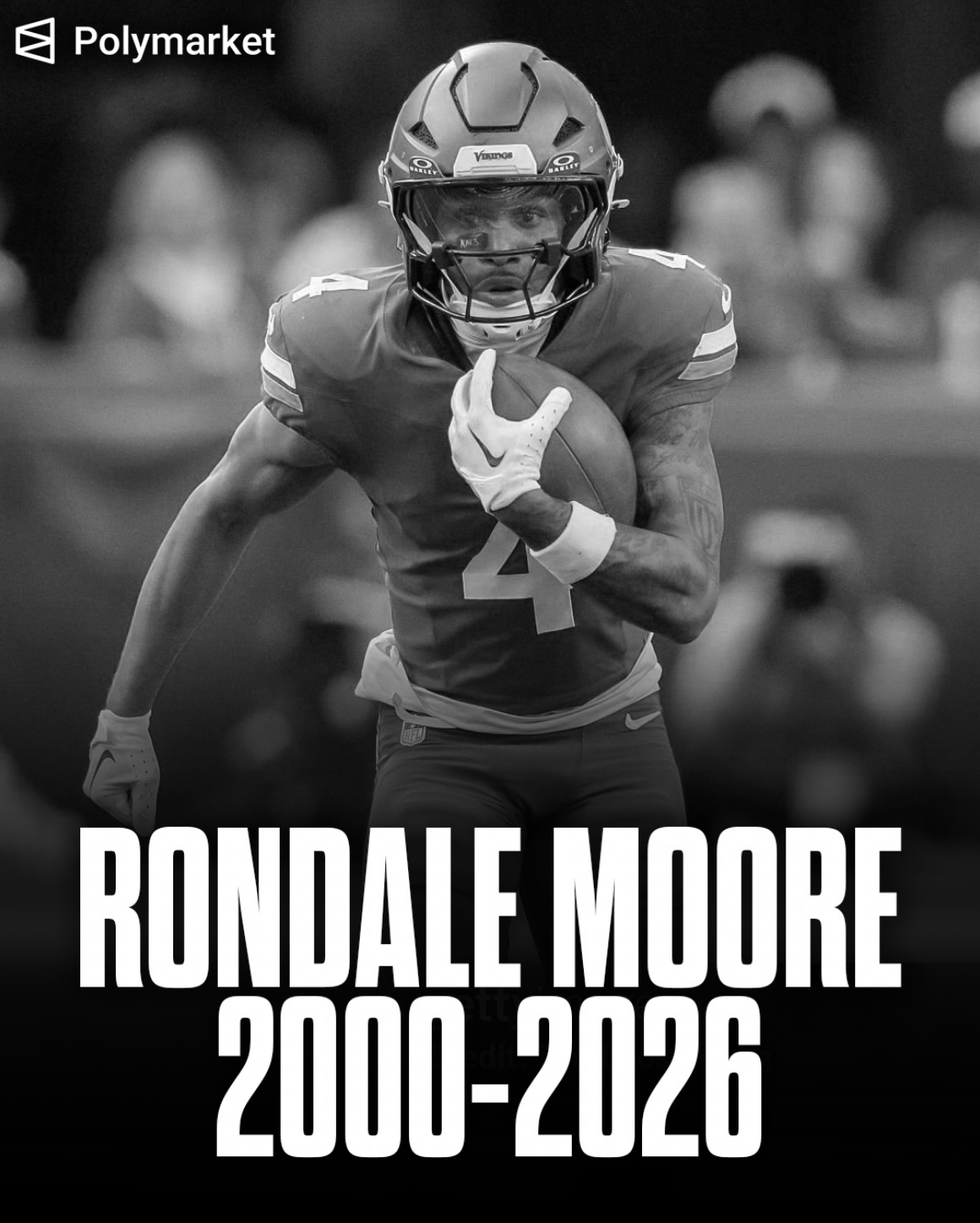 Rondale Moore has passed away.

He was just 25 years old. RIP.